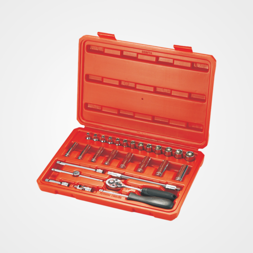 28pcs 6.3mm Metric Socket Set