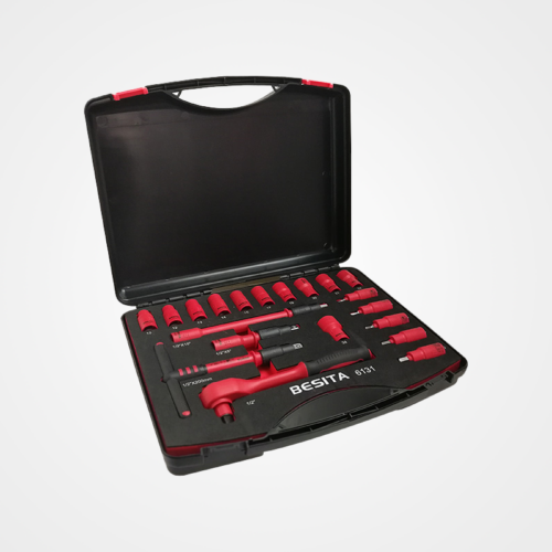 20pcs 12.5mm Series Insulated Socket Set