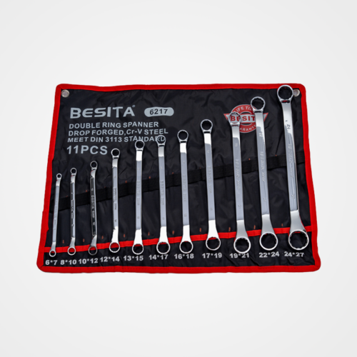 11pcs Metric High Polished Double Ring Wrench
