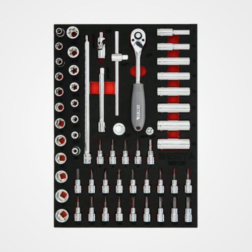 58pcs 10mm Socket Tool Set (in Tray)