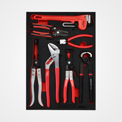 7pcs Pliers (2) Tool Holder Set