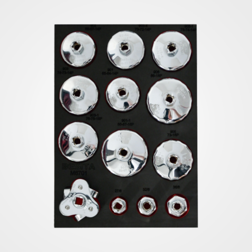 13pcs Bowl Shaped Oil Grid Wrench Tool Holder Set