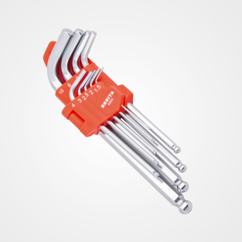 9pcs Extended Ball End Hex Wrench Set
